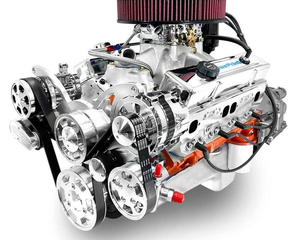 BluePrint Engines B427K700 SBC 427 with 700R4, Carbureted, Pol.