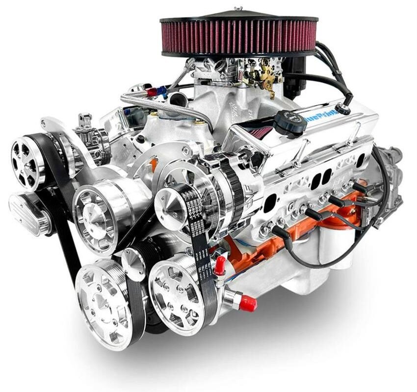 BluePrint Engines B454FKTKX SBC 454/563HP with TKX, EFI, Pol.