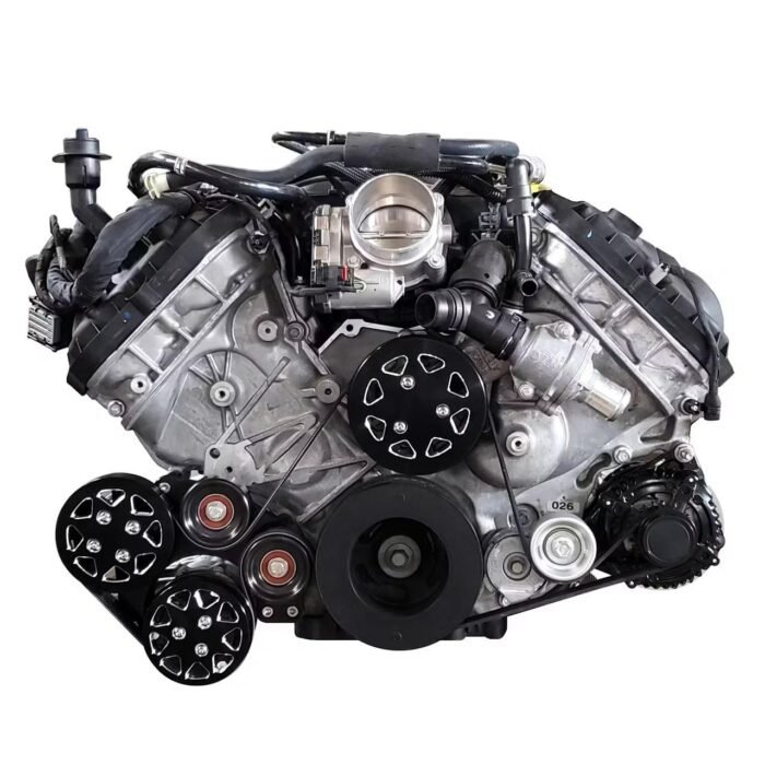 All American Billet FDS-351C-201-CP-FF Serpentine Kit, Ford 351C