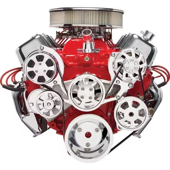 Billet Specialties 14220 Tru Trac Serpentine Systems – B/B Chevy