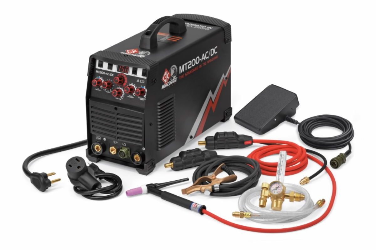 CK WORLDWIDE MT200-AC/DC TIG WELDER