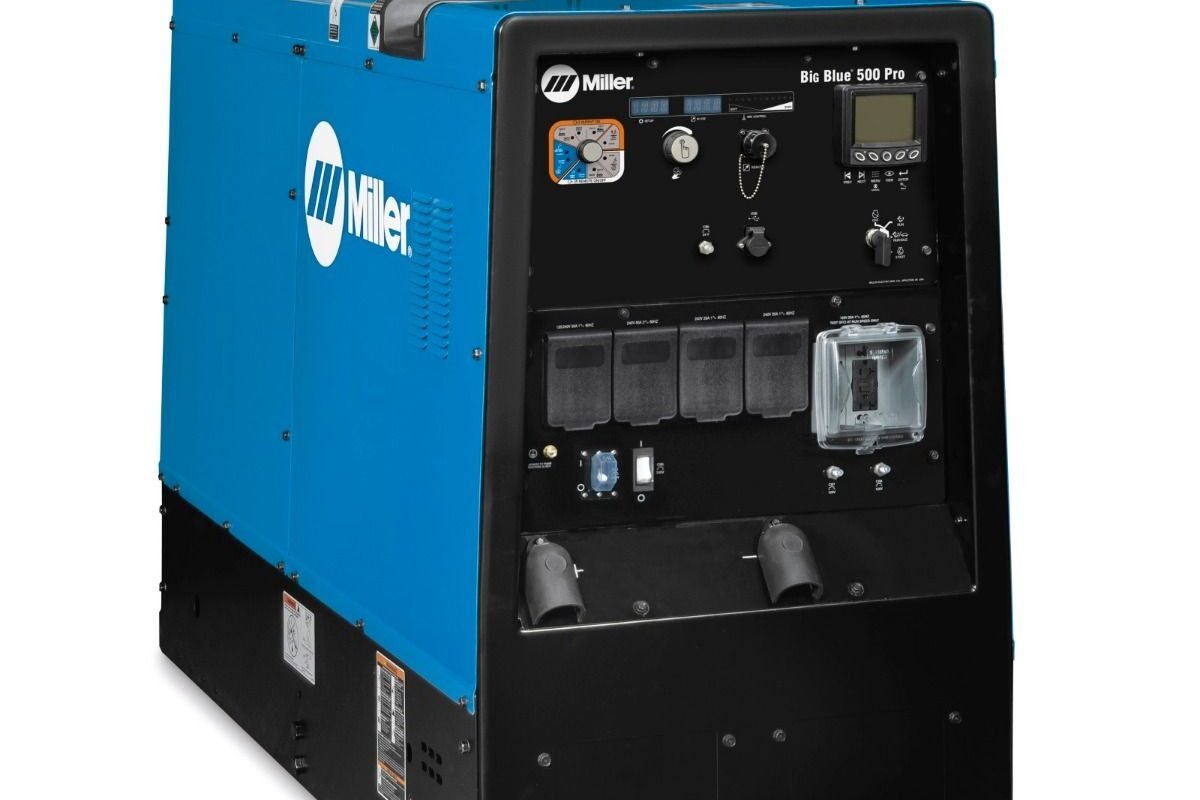 MILLER BIG BLUE 500 PRO KUBOTA WELDER/GENERATOR (907736)