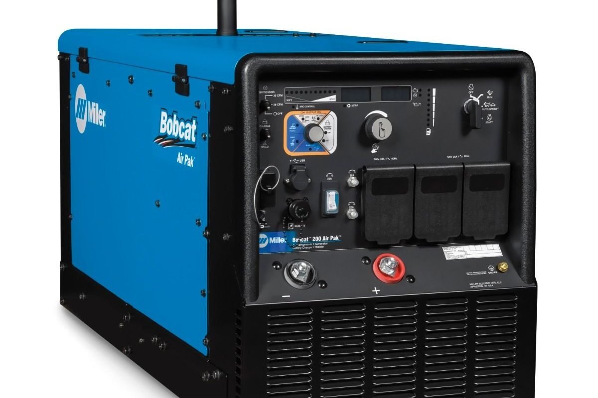 MILLER BOBCAT 200 AIR PAK WELDER GENERATOR (907771)