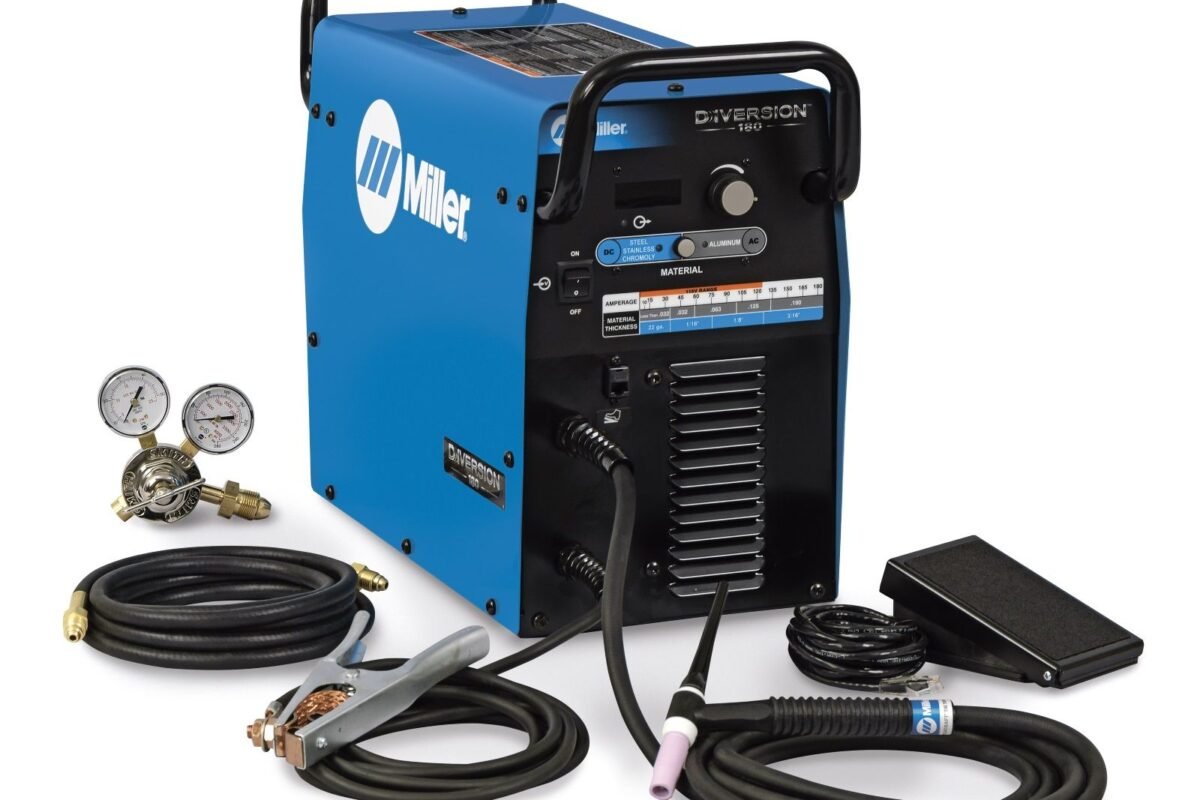 MILLER DIVERSION 180 AC/DC TIG WELDER COMPLETE (907627)