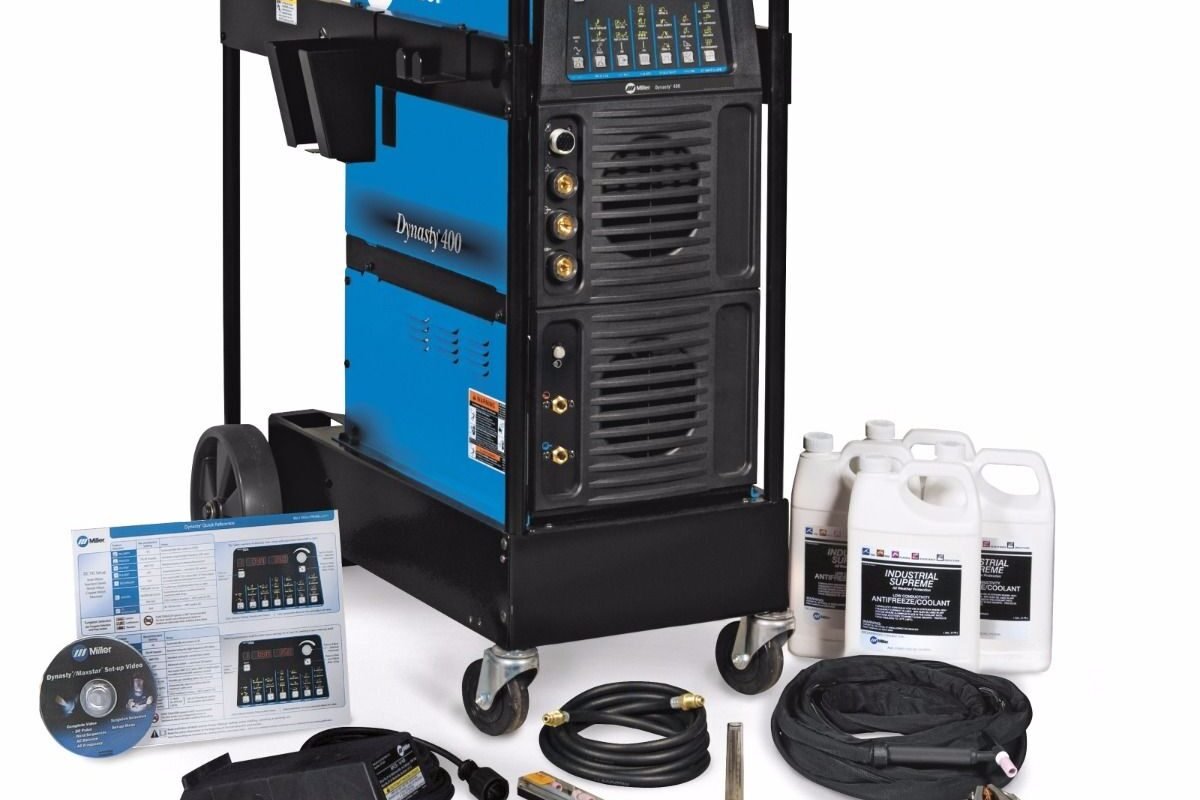 MILLER DYNASTY 400 COMPLETE PACKAGE