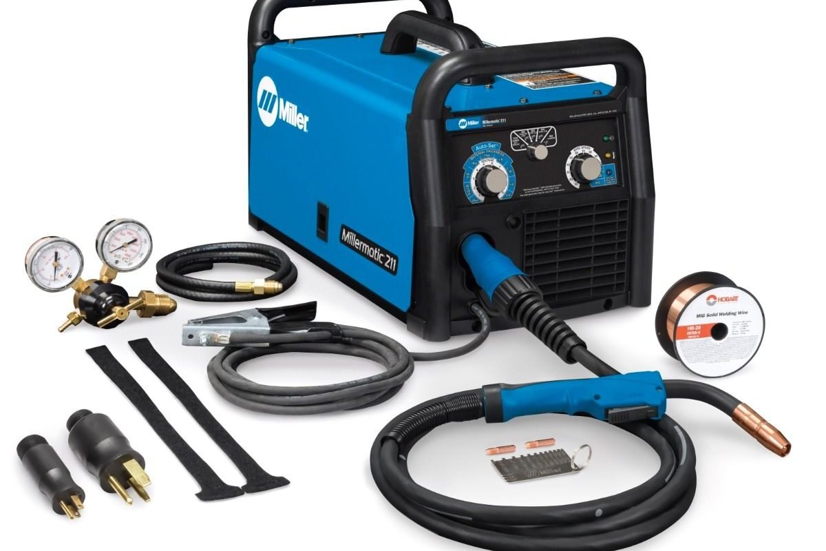 MILLER MILLERMATIC 211 MIG WELDER WITH ADVANCED AUTO-SET (907614)