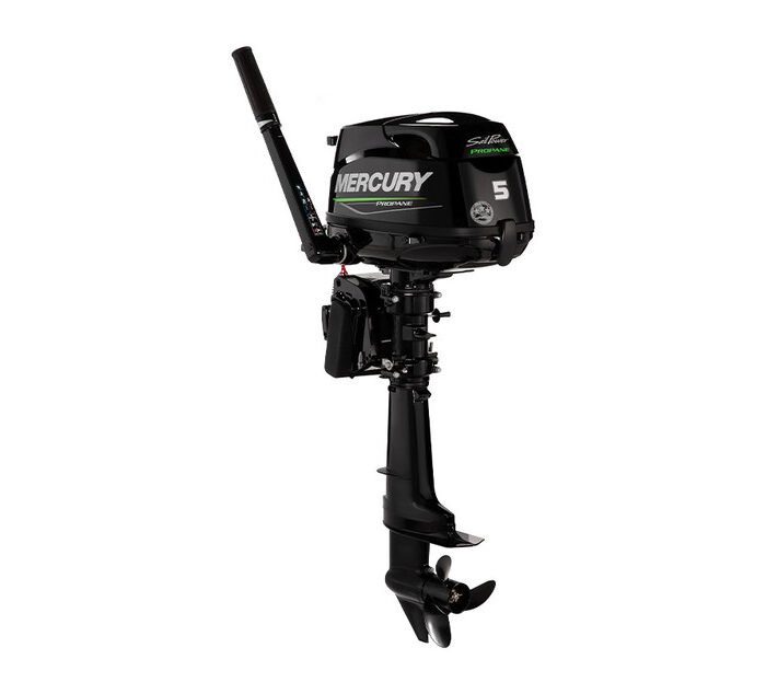 Mercury 5HP 5MXLHA LPG Propane Sail Power Outboard