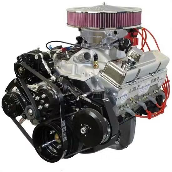 Tsonev Spare Parts BP38318CTFDK 383 Crate Engine, Deluxe W/ Pulleys, EFI