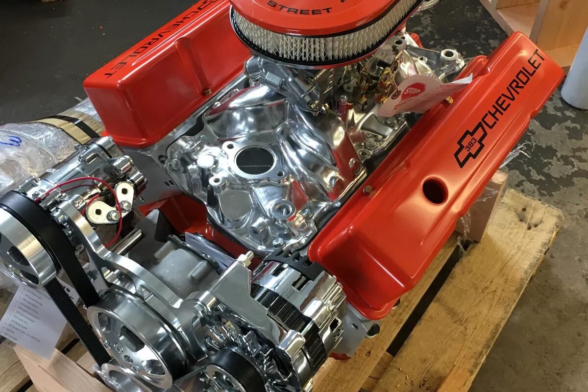 GM 602 Crate Engine Pro Series 4150 Gas Carburetor