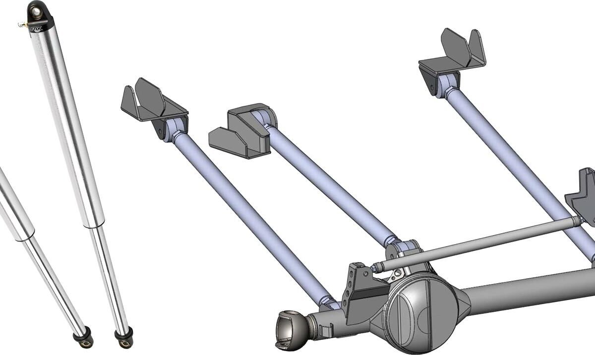 Trail Gear Front Suspension Packages 110177-1-KIT